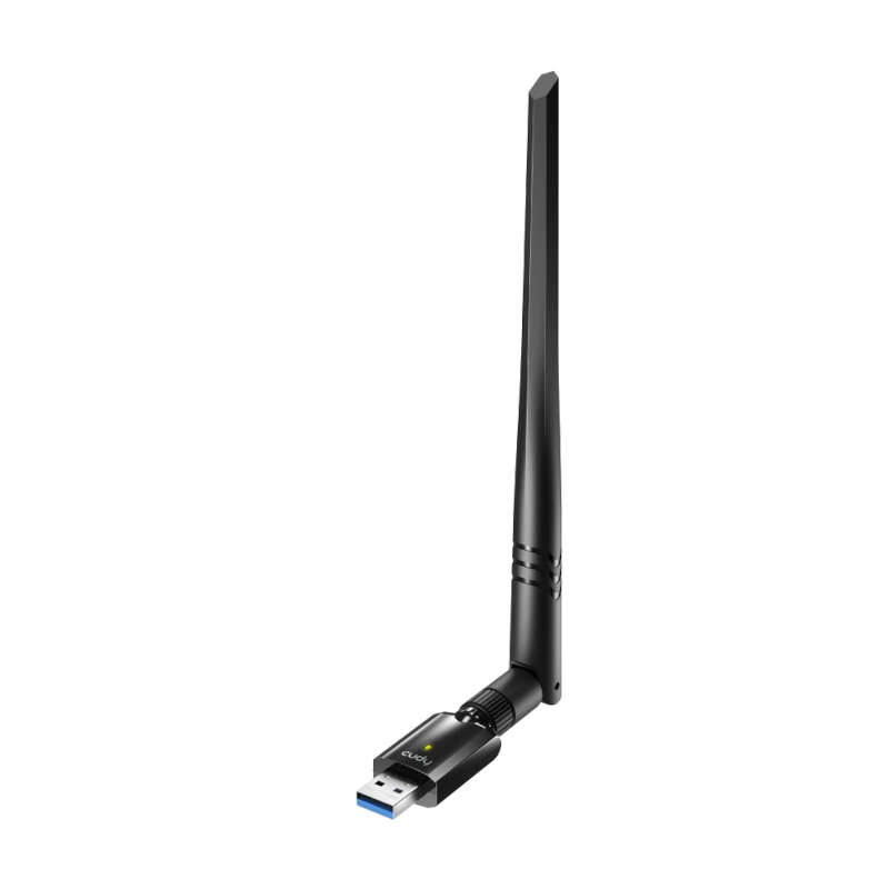 Cudy AC1300 High Gain Dual-Band WiFi5 USB3.0 Adapter with Detachable Antenna