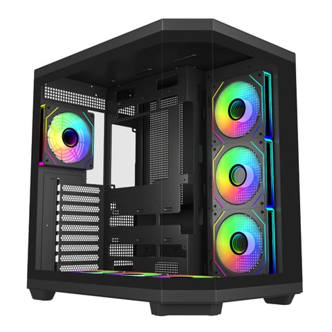 FSP U580 ATX Ultra Tower Gaming Chassis - Black