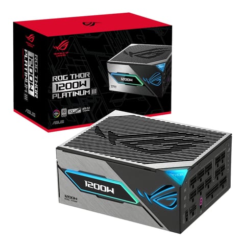 ASUS ROG THOR 1200W ATX3.1 & PCIE5.1 80 Plus Platinum Fully Modular