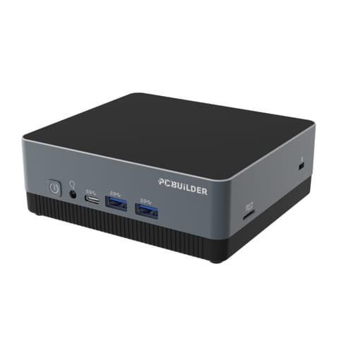 PCBuilder CUBE N100 4GB 128GB Windows 11 Home Mini PC