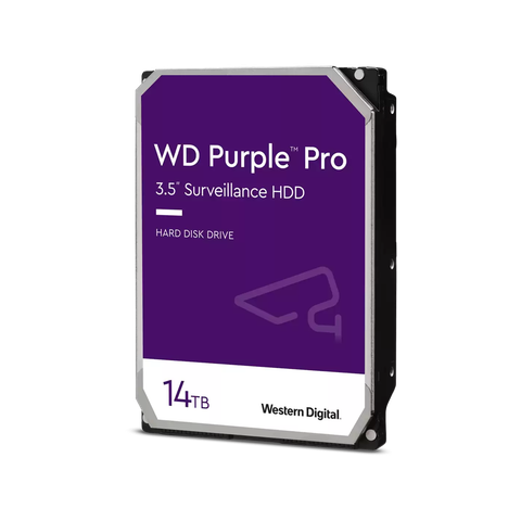 WD Purple Pro AI Surveillance 14TB 3.5" SATA Internal HDD