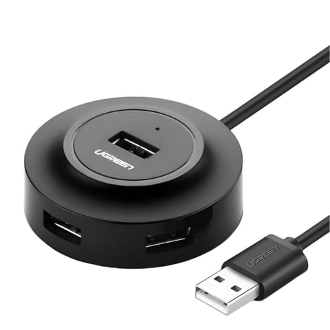 UGREEN USB 2.0 Hub 4 Ports 1m (Black)