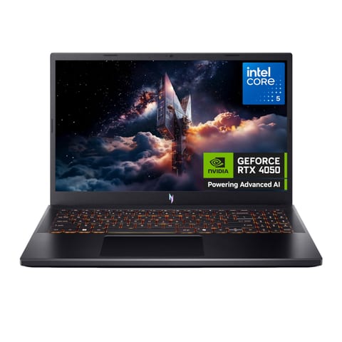 ACER Nitro V Intel Core 5 210H| 15,6" FHD IPS 165Hz |NVIDIA® GeForce RTX™ 4050 6G-GDDR6 | 8GB DDR4 Memory + 8GB DDR4 Memory| 512GB PCIe NVMe SSD  |Wifi 6 + BT5 Killer | Backlight Keyboard | Win 11 Home