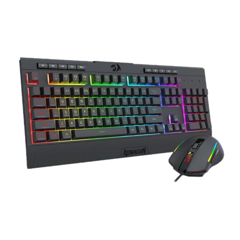 Redragon 2in1 Wired Gaming Combo Keyboard | Mouse - Black