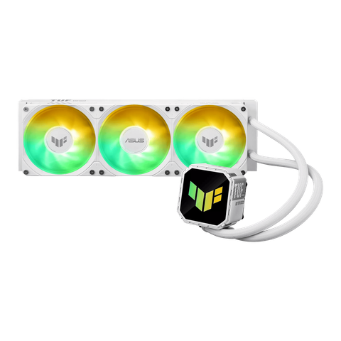 ASUS TUF GAMING 360MM ARGB AIO Liquid CPU Cooler - WHT