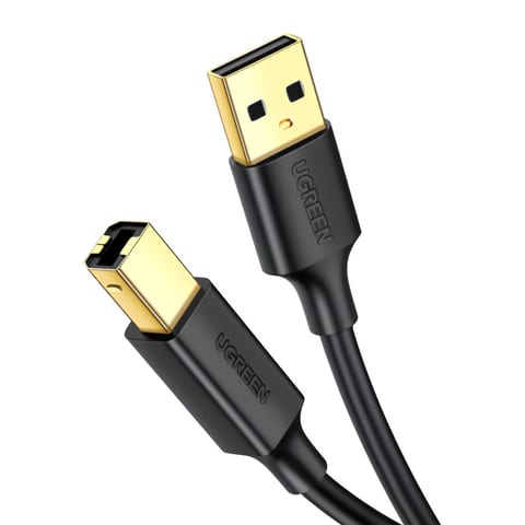 UGREEN USB 2.0 AM to BM Print Cable 1.5m (Black)