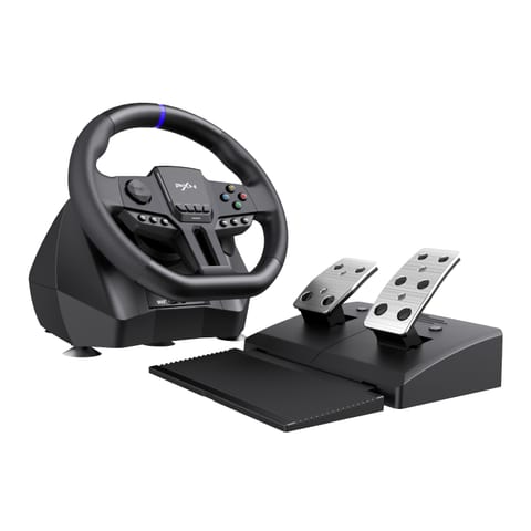 PXN V900 Gen2 270/900 degree vibration steering wheel with 2-pedals