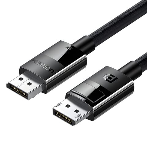 UGREEN DP 1.4 Male to Male Plastic Case Braided Cable 3m