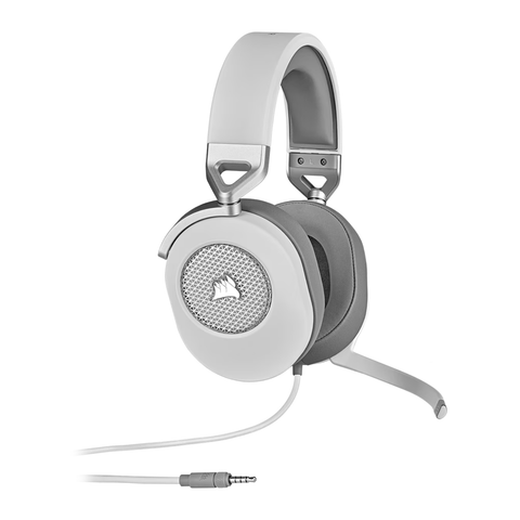 Corsair HS65 SURROUND Wired Gaming Headset White