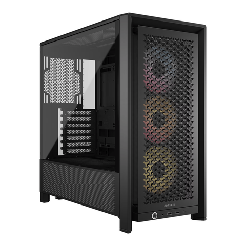 Corsair FRAME 4000D RS E-ATX | ATX | MATX | ITX ARGB Mid Tower Gaming Chassis - Black