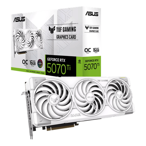 ASUS Nvidia Geforce RTX 5070Ti TUF Gaming OC 16GB GDDR7 Graphics Card WH