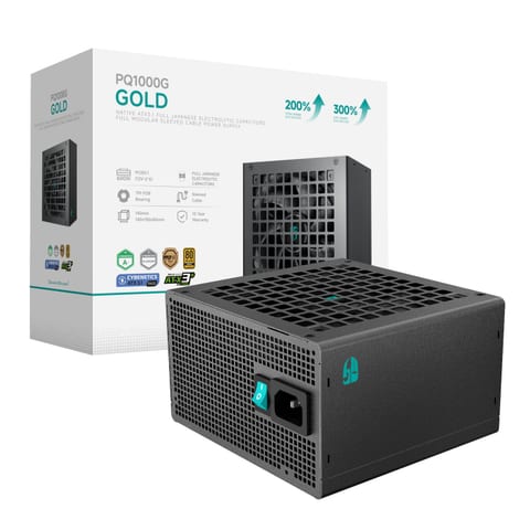 DeepCool PQ1000G 1000W 80 PLUS GOLD Fully Modular Power Supply