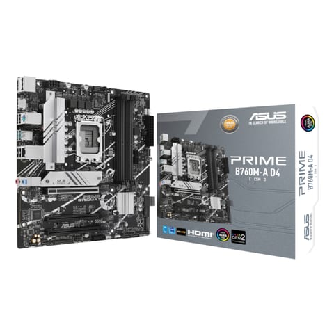 ASUS PRIME B760M-A CSM DDR4 LGA 1700 M-ATX Motherboard