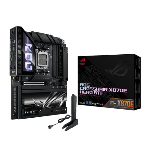 ASUS ROG CROSSHAIR X870E HERO BTF AM5 ATX Gaming Motherboard
