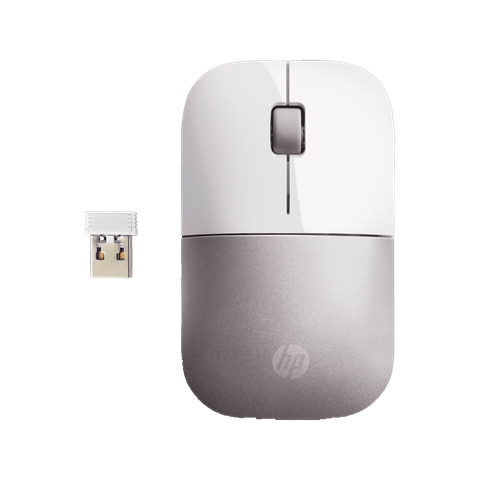 HP Z3700 Dual Wireless White Pink Mouse