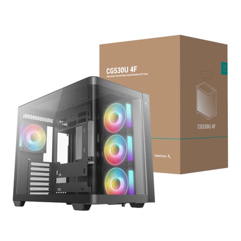 DeepCool CG530U 4F ATX Gaming Chassis Black