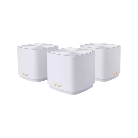 Asus ZenWifi XD4 Plus AX1800 White 3-Pack Wi-Fi Router Kit