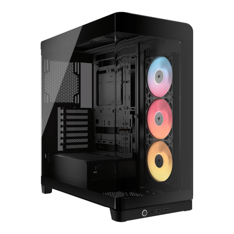 CORSAIR FRAME 4500X RS-R ARGB Panoramic Glass Mid-Tower PC Case, Black