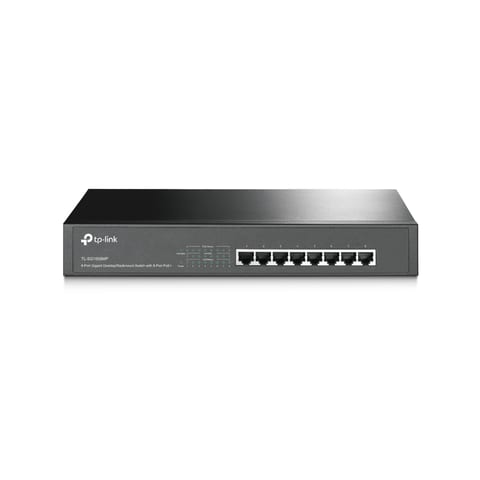 TP-Link 8 Port Gigabit Unmanaged Rackmount POE Switch