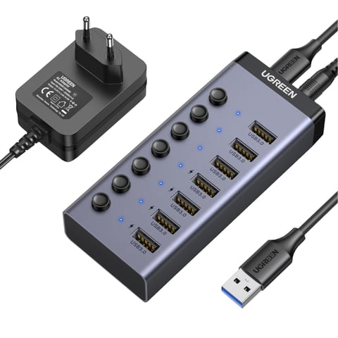 UGREEN Powered USB 3.0 Hub 7 Ports