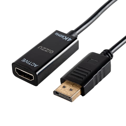 Gizzu 4K60Hz DP to HDMI Active Adapter Poly