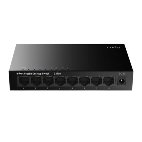 Cudy 8-Port Gigabit Unmanaged Metal Desktop Switch