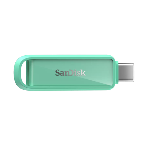 SanDisk Phone Drive with USB-C, Seafoam Green, 512GB