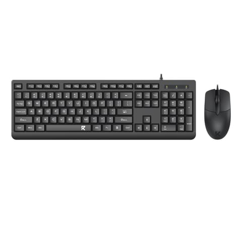 REDRAGON Wired Keyboard and Mouse Combo - Black