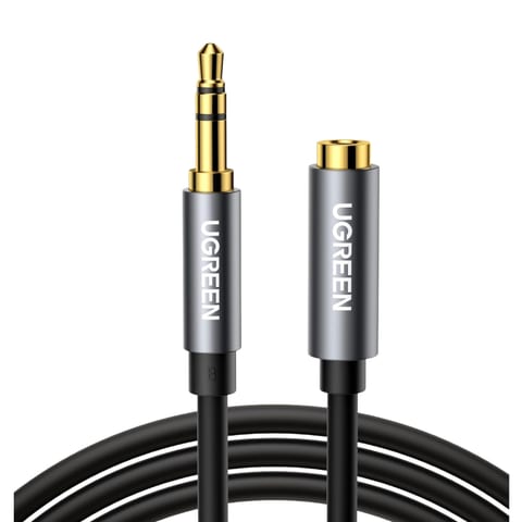 UGREEN AUX 3.5MM EXT CABLE 2M BK