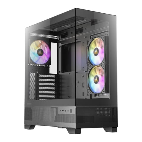 Antec CX700 ARGB ATX | Micro-ATX | ITX ARGB Mid-Tower Gaming Chassis Type-C - Black