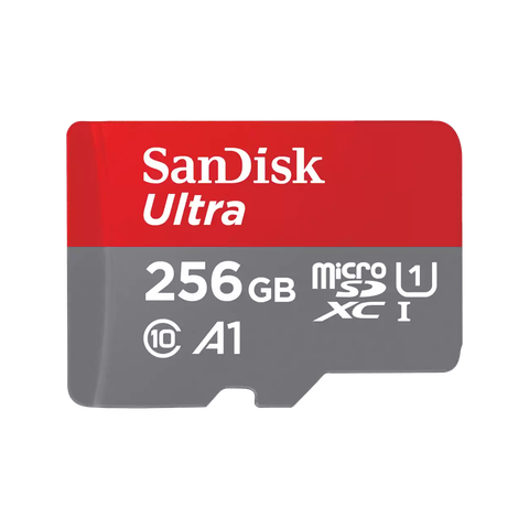 Sandisk Ultra 256GB 150MBS A1 Class 10 MicroSDXC Card