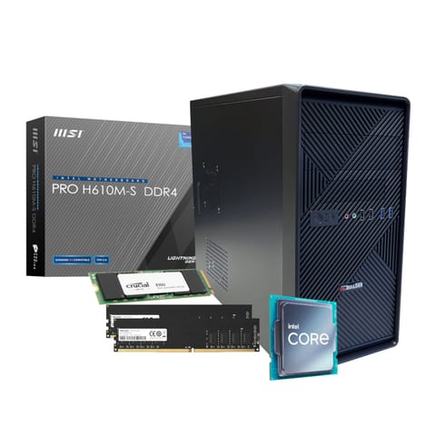 PCBuilder Intel i5-12400 HOME MASTER Windows 11 Desktop PC