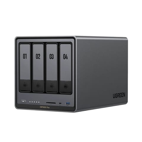 UGREEN NAS DXP4800 Plus 4 Bay 2.5GbE x2 10GbE x1