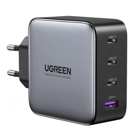 UGREEN 100W 5-Port GaN Fast Charger with Smart Display EU