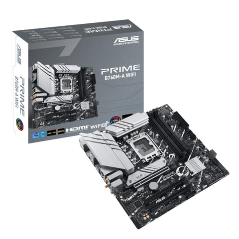 ASUS PRIME B760M-A WIFI LGA 1700 M-ATX Gaming Motherboard