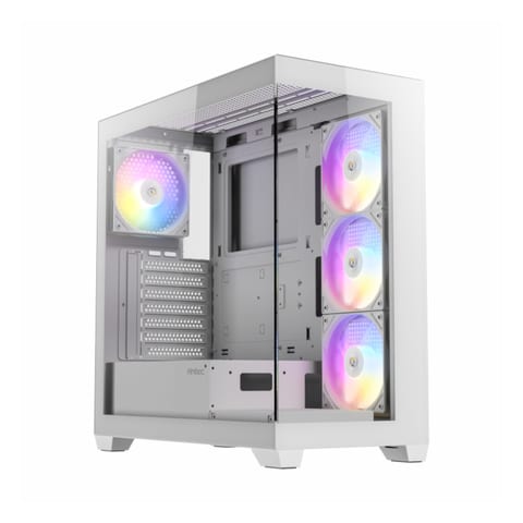 Antec CX300 ARGB ATX | Micro-ATX | ITX RGB Mid-Tower Gaming Chassis - White
