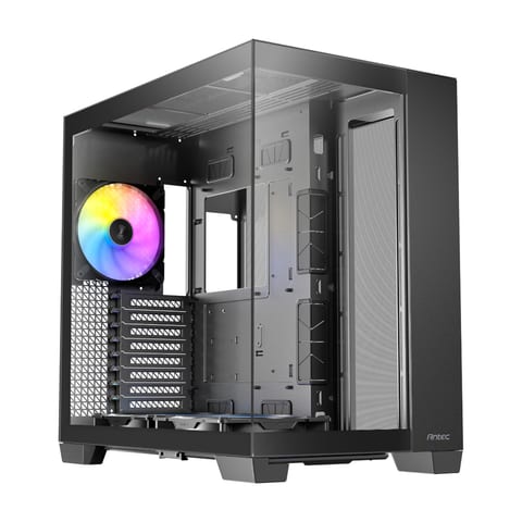 Antec C8 ARGB E-ATX | ATX | Micro-ATX | ITX ARGB Dual Chamber Full-Tower Gaming Chassis - Black