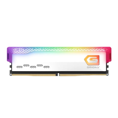 Geil Orion RGB 16GB 6000MHz DDR5 Desktop Gaming Memory - White