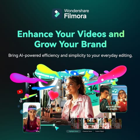 Wondershare Filmora AI Credits: 5000 Credits Pack, valid for 1 year