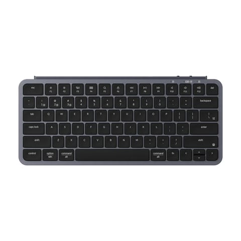 Keychron B1 Pro Ultra-Slim 75% Wireless Keyboard - Space Gray